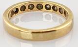 Ringe  Klassisch-eleganter Goldring mit 9 Diamanten | 585 / 3,27g / Gr. 51