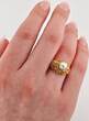Ringe  Eleganter Gold-Perlenring im Vintage-Stil | 585 / 4,5g / Gr. 58