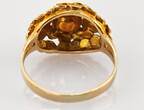 Ringe  Eleganter Gold-Perlenring im Vintage-Stil | 585 / 4,5g / Gr. 58
