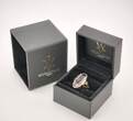 Ringe  Jugendstil-Ring aus Gold mit großem Amethyst | 585 / 5,31g / Gr. 45