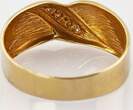 Ringe  Zeitloser Diamantring aus Gold | 585 / 2,04g / Gr. 53