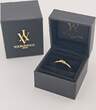 Ringe  Feiner Goldring mit zentralem Rubin | 333 / 1,5g / Gr. 62