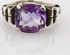 Ringe  Silberring mit Amethyst | Gr. 55