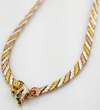 Schmucksets  Vergoldetes Silberarmband, Kette und Ohrringe
