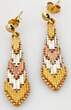 Schmucksets  Vergoldetes Silberarmband, Kette und Ohrringe