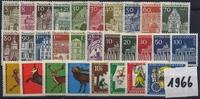 Berlin Berlin, Jahrgang 1966 postfrisch komplett -