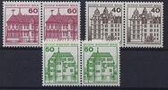 Berlin Berlin, Michel Nr. 611, 614, 615 waagerechte Paare postfrisch -