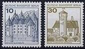 Berlin Berlin, Michel Nr. 532 II + 534 II postfrisch Letterset -