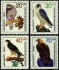 Berlin Berlin, Michel Nr. 442-445 postfrisch - Greifvögel -