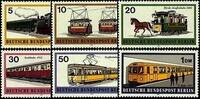 Berlin Berlin, Michel Nr. 379-384 postfrisch - Berliner Verkehrsmittel (I) -
