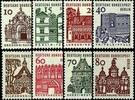 Berlin Berlin, Michel Nr. 242-249 postfrisch - Freimarken Deutsche Bauwerke (I) -