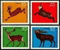 Berlin Berlin, Michel Nr. 291-294 postfrisch - Jugend 1966: Hochwild -