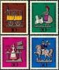 Berlin Berlin, Michel Nr. 348-351 postfrisch - Wohlfahrt 1969: Zinnfiguren -