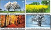 Bund Bund, Michel Nr. 2574-2577 postfrisch - Die vier Jahreszeiten selbstklebend -