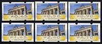 Bund Bund ATM 6 TS 3 - Automatenmarken Brandenburger Tor 2013 postfrisch -
