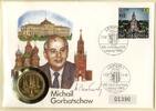 Numisbriefe DDR  DDR Numisbrief 5 M | Michail Gorbatschow 1990 | Worbes 93  70.08 元  ＋  311.76 元 运费