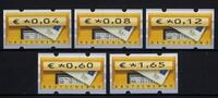 Bund Bund, ATM 5.1 VS 8 Automatenmarken postfrisch -