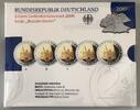BRD Euro-Währung 5 x 2 Euro BRD 5 x 2 EURO 2006 PP - ADGFJ - Schleswig Holstein - OVP -