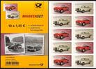 Bund Bund, Folienblatt 47 postfrisch, MiNr. 3147-3148 - BMW 507 + Mercedes Benz W111 -