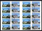 Bund Bund, Folienblatt 77 gestempelt ESST - 3388-3389 - Schlösser Gotha / Brühl -