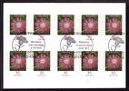 Bund Bund, Folienblatt 90 gestempelt ESST - 3483 - Flockenblume -