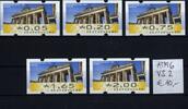 Bund Bund ATM 6 VS2 - Automatenmarken Brandenburger Tor 2011 postfrisch -