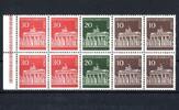 Berlin Berlin, Heftchenblatt 13 RLV VII b aus MH 5 postfrisch - Brandeburger Tor -
