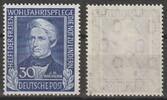 Bund Bund, Michel Nr. 120 postfrisch, tiefst geprüft Schlegel - 30+15 Pf. Wichern -