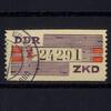 DDR DDR Dienstmarken B - ZKD Wertstreifen Billets IV gestempelt - ungültig entwertet -