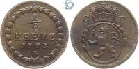 Kleinmünzen & Teilstücke ½ Kreuzer Pfalz, Kurlinie, 1/2 Kreuzer 1773 Mannheim Karl Theodor 1743-1799 -