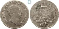 Kleinmünzen & Teilstücke 6 Kreuzer Bayern, 6 Kreuzer 1825, Maximilian I. Joseph (1806-1825) -