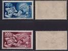 Saarland Saarland Michel Nr. 297-298 postfrisch - Aufnahme Saarland in den Europarat -