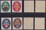 Deutsches Reich Deutsches Reich MiNr. 398-401 ungebraucht - Nothilfe 1926 -