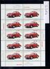 Bund Bund, Michel Nr. 2364 Zehnerbogen postfrisch - Porsche 356 B Coupe -