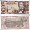 Papiergeld Europa 20 Schilling 20 Schilling 2.07.1967 Carl Ritter v. Ghega Semmeringbahn N491535H UNC -