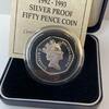 Großbritannien 50 Pence Großbritannien, 50 Pence 1992 PP European Community; Silver Proof, Elisabeth II. -