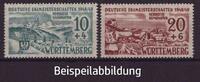 Französische Zone Französische Zone, Württemberg 38-39 y postfrisch (waagerechte Gummiriffelung) -