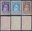 Irland Irland 1950 - MiNr. 111-113 postfrisch - Heiliges Jahr Petrusstatue Petersdom -