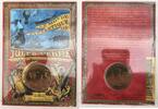 Frankreich 1/4 Euro Frankreich, 1/4 Euro 2005, Jules Verne Ballonfahrt Original Folder -