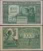 Papiergeld Deutschland 1918 Darlehnskasse Ost Kowno 1000 Mark EWK-47b Ro.471b P#R134 - Besatzungsausgaben 1. WK aEF