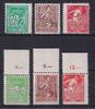 Sowjetische Zone 1945 SBZ, Mecklenburg Michel Nr. 23-25 a + b postfrisch... 19.64 US$  +  46.24 US$ shipping