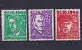Sowjetische Zone 1945 SBZ, Mecklenburg-Vorpommern Michel Nr. 20-22 postf... 28.89 US$  +  46.24 US$ shipping