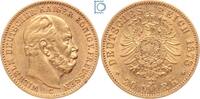Kaiserreich, 20 Mark Preussen 1878 C, Kaiser Wilhelm I. (1861-1888), J.246 aEF, leichte Kratzer