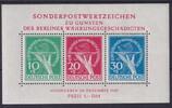 Berlin Berlin 1949 - Block 1 postfrisch - Währungsgeschädigte -