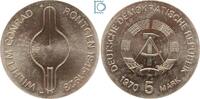5 Mark Gedenkmünzen 5 Mark DDR 5 Mark 1970 - Wilhelm Conrad Röntgen - stempelglanz - J.1530 -