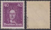 Deutsches Reich Deutsches Reich, MiNr. 395 postfrisch, 40 Pf. G. W. Leibnitz -