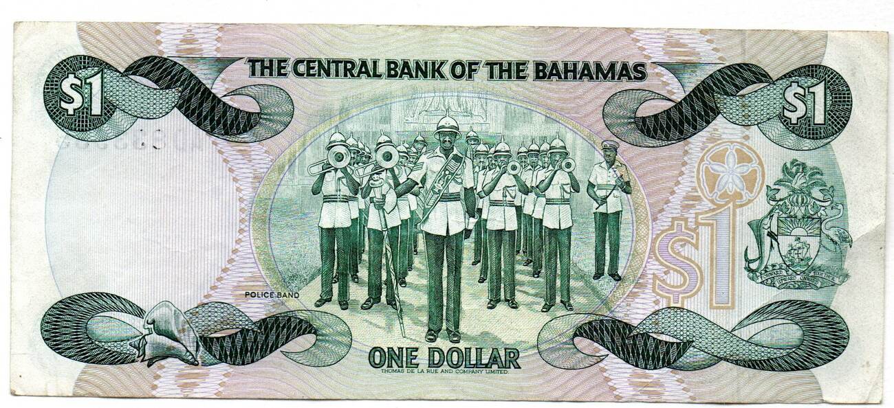 Bahamas #71 1 Dollar, Pages World Paper Money