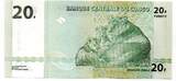 Congo 20 Francs 30-6-2003 UNC