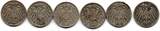 Allemagne - Deutschland - Germany Lot de 6 Monnaies