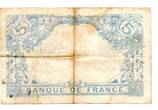 France - Frankreich 5 Francs 1/04/1915 Bleu F